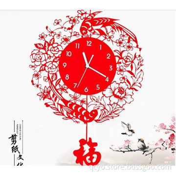China Gift Clock Acrylic Fashion Wall Clock Display